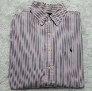 Size L Ralph Lauren dress shirt Pink